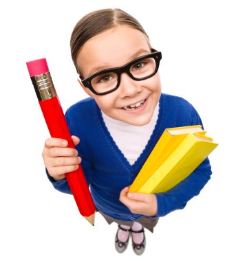 komik, küçük bir kızın portresi