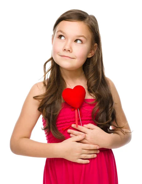 Portrait of a little girl — Stock Photo, Image