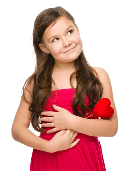 Portrait of a little girl — Stock Photo, Image