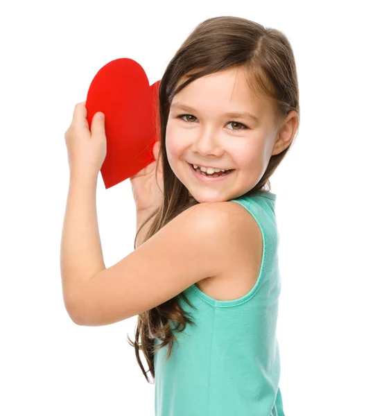 Portrait of a little girl — Stock Photo, Image