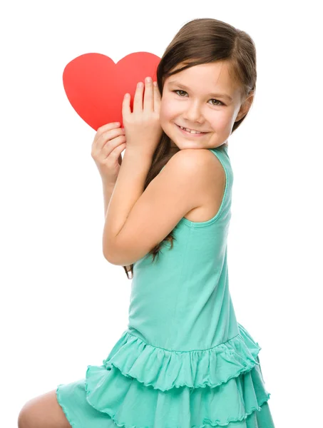 Portrait of a little girl — Stock Photo, Image