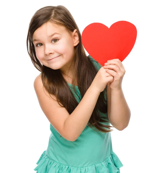 Portrait of a little girl — Stock Photo, Image