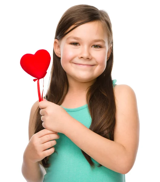 Portrait of a little girl — Stock Photo, Image