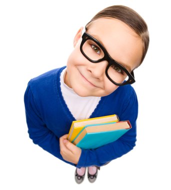 komik, küçük bir kızın portresi