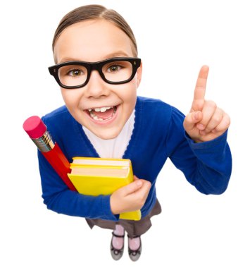 komik, küçük bir kızın portresi