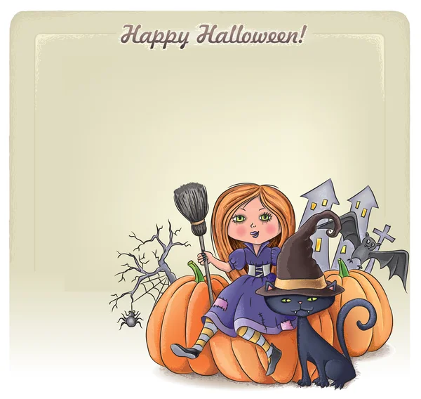 Happy Halloween background 3 — Stock Vector