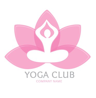 Logo yoga clipart