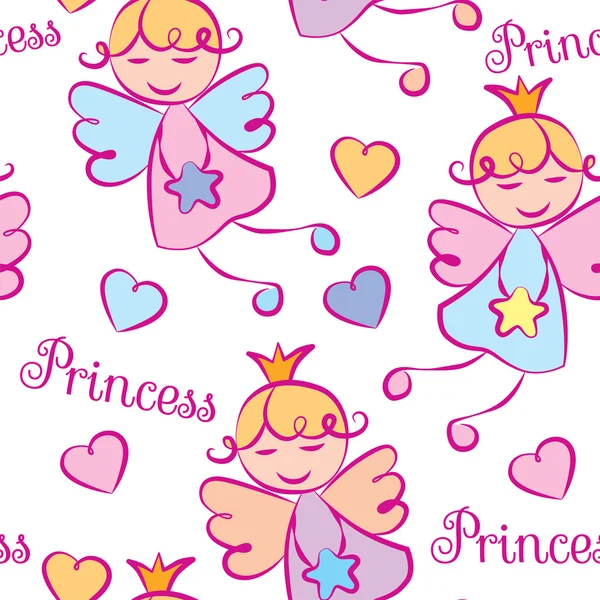 Contexte Princesse — Image vectorielle