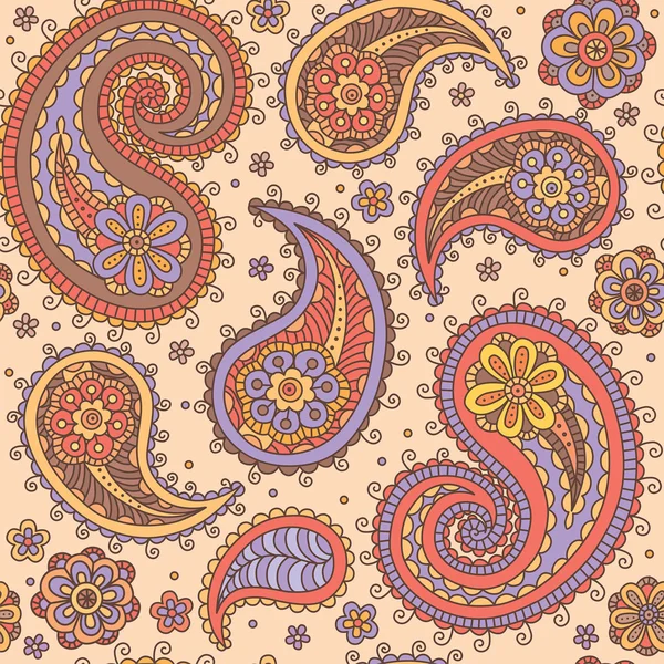 Färgade samlpess gurkor mönster Royaltyfria illustrationer