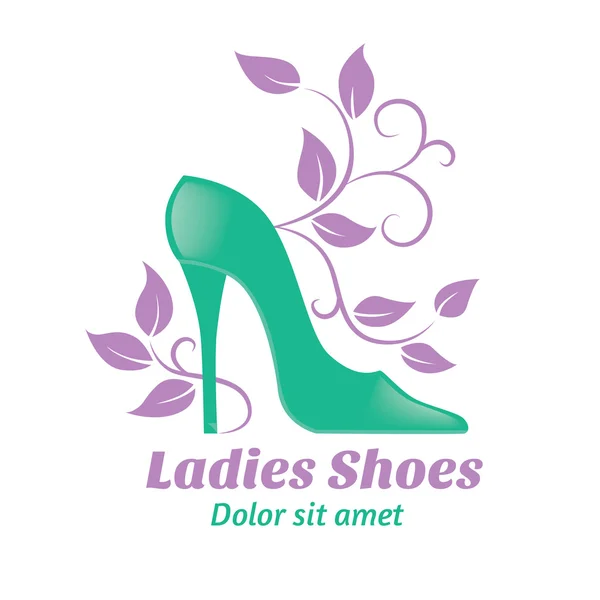 Schoenen logo — Stockvector