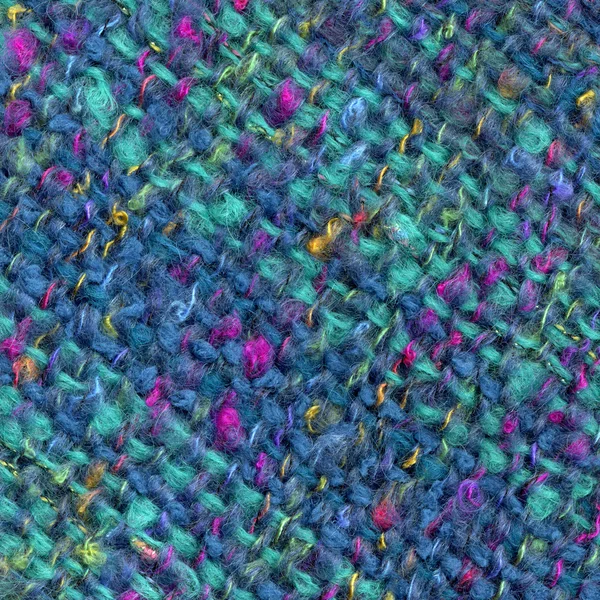 Close-up detail ručně tkané Vlněné tkaniny — Stock fotografie