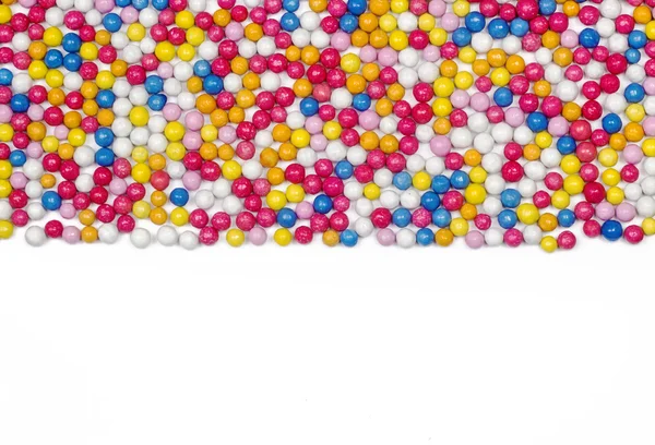 Múltiples dulces de bolas de colores — Foto de Stock