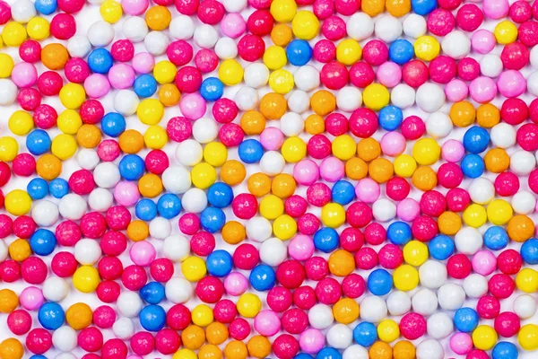 Vários doces coloridos bola doce — Fotografia de Stock