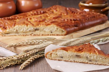 patates ve mantarlı börek