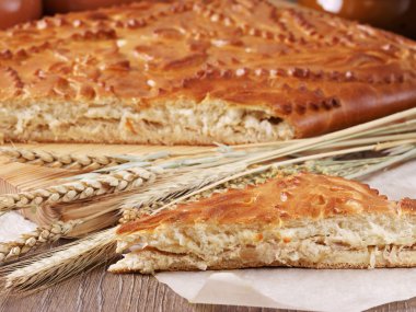 Tavuk ile pasta