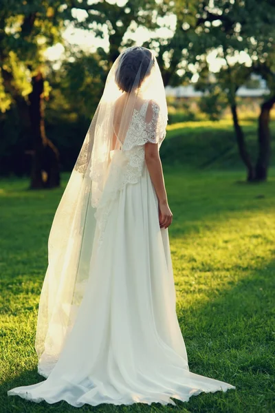 Jovem noiva bonita — Fotografia de Stock