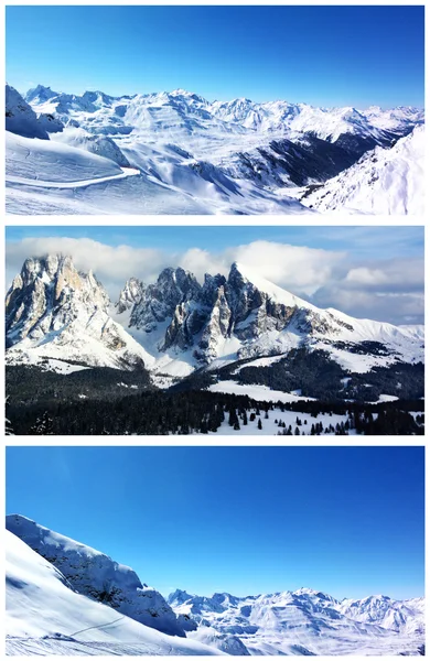 Montañas nevadas — Foto de Stock