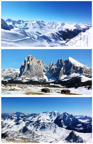 Montañas nevadas — Foto de Stock