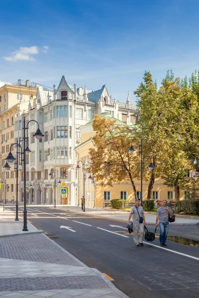 Pyatnitskaya rua após a renovação, Moscou, Rússia — Fotografia de Stock