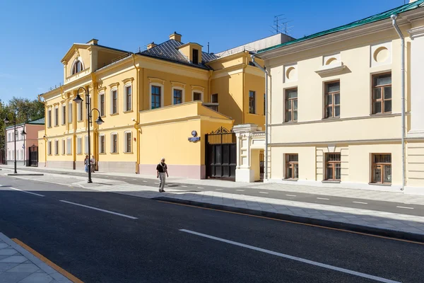 Pyatnitskaya straat na renovatie, Moskou, Rusland — Stockfoto