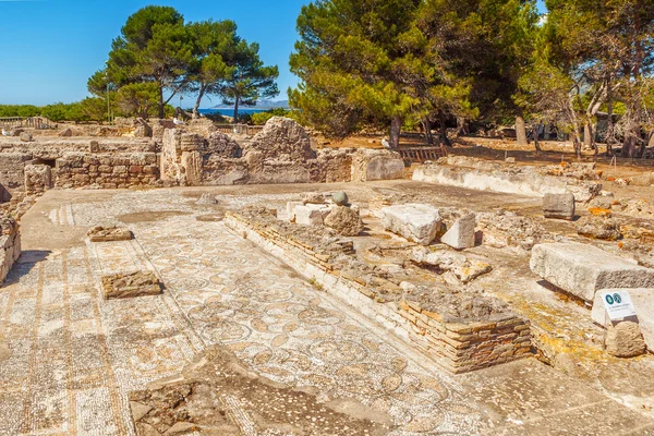 Ancient mosaic floor — Stock Photo, Image