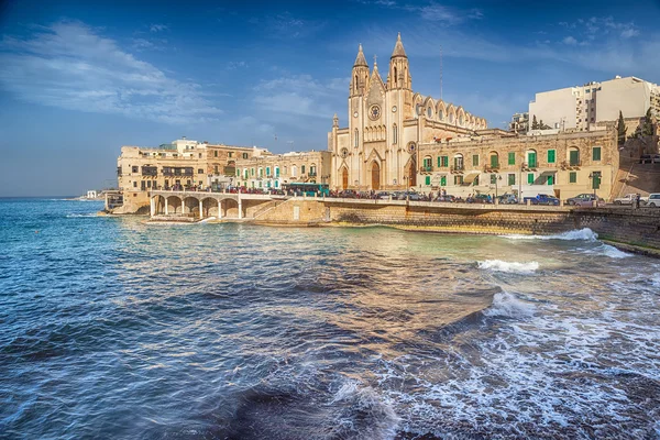 Neo-Gothic church of Our Lady of Mount Carmel — Stock Photo, Image