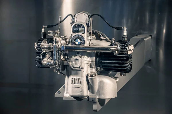 Мюнхен Германия Мая 2019 Года Bmw Classic Boxer Twin Engine — стоковое фото