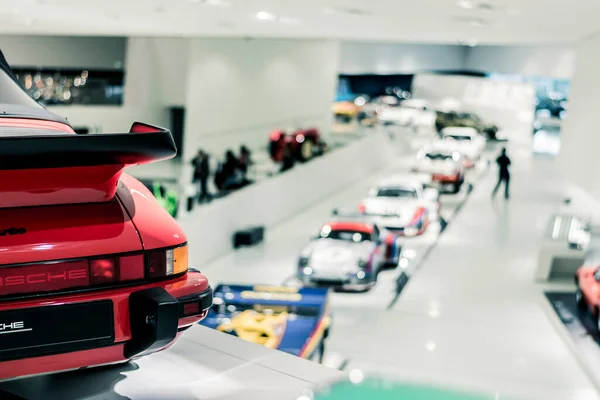 Stuttgart Alemanha Março 2020 Museu Interior Carros Vencedores Museu Porsche — Fotografia de Stock