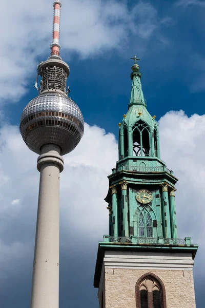 2019 베를린 베를린 스카이 타워가 베를린 베를린 — 스톡 사진