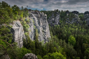 Bastei, Almanya 'nın Elbe Kum Taşı Dağları, Dreden ve Saksonya' da Elbe Nehri üzerinde yükselen bir kaya oluşumudur.