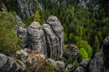 Bastei, Almanya 'nın Elbe Kum Taşı Dağları, Dreden ve Saksonya' da Elbe Nehri üzerinde yükselen bir kaya oluşumudur.