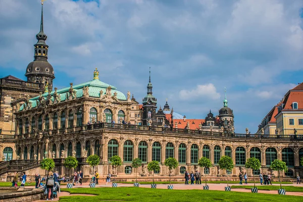 2014 Dresden Germany Bogengalerien Bogen Gallery Sempergalerie Zwinger Palace — 스톡 사진