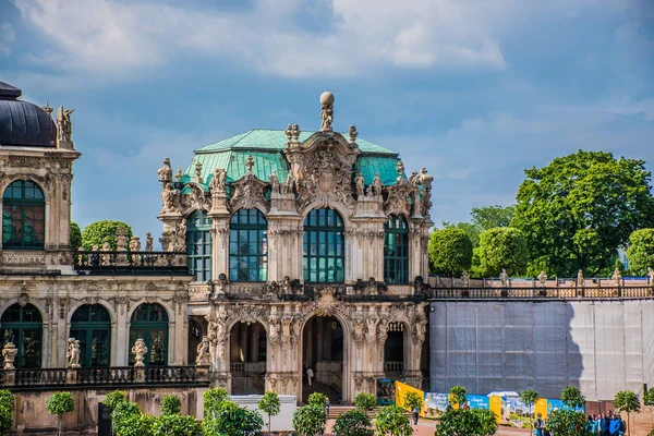 Května 2019 Drážďany Německo Wallpavillon Zwinger Barokní Palác Drážďanech Německo — Stock fotografie