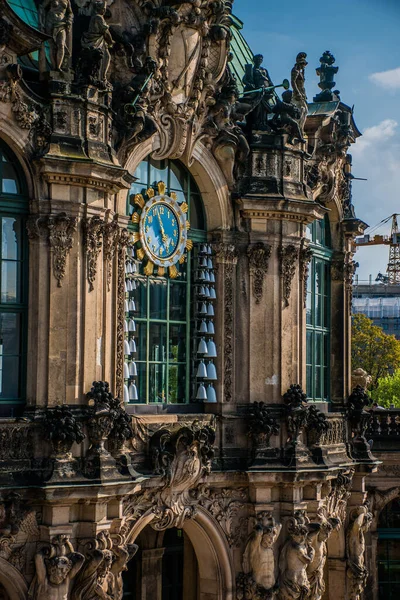 2018 Dresden Germany Glockenspielpavillon Carillon Pavilion Zwinger Clock Pavilion Bell — 스톡 사진