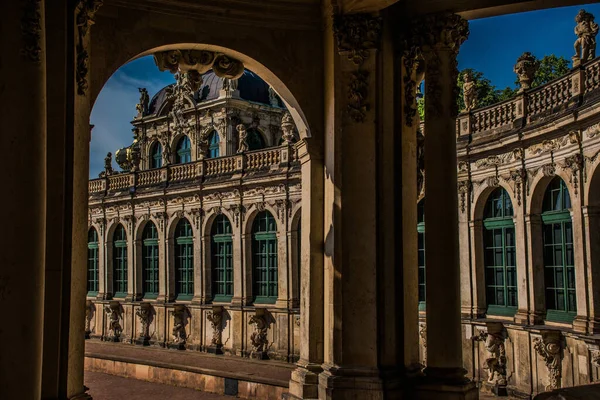 May 2019 Dresden Germany Bogengalerien Bogen Gallery Zwinger Palace Stock Picture