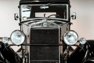 4 Haziran 2019, Moskova, Rusya: Fransız otomobili Chenard & Walcker Y6 1931. 1920 'lerin klasik retro arabaları..