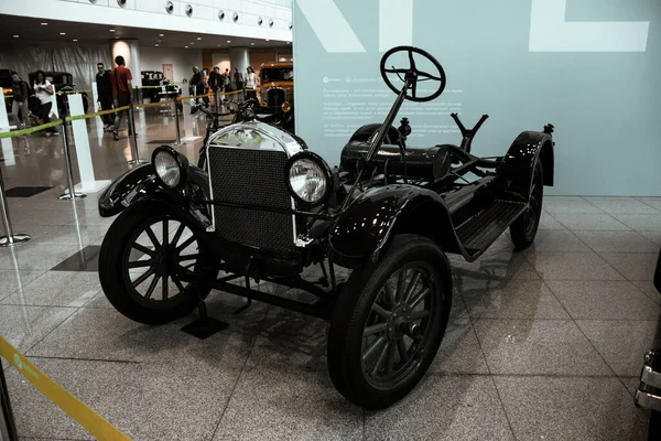 Czerwca 2019 Moskwa Rosja Podwozie Amerykańskiego Samochodu Ford Model 1908 — Zdjęcie stockowe