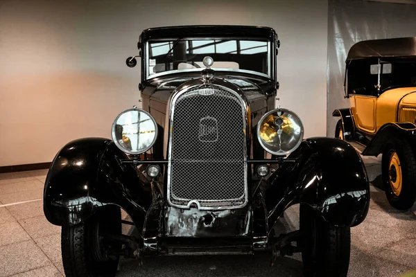 Juni 2019 Moskou Rusland Vooraanzicht Franse Auto Delahaye 107M 1929 — Stockfoto