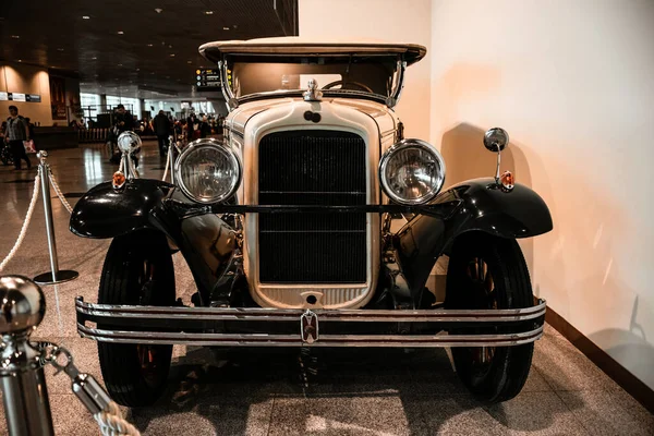 2019年6月4日 俄罗斯莫斯科 美国庞蒂亚茨6 186 1928的前景 1920年代经典复古汽车 — 图库照片