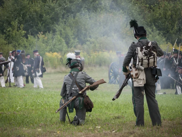 Großbeeren-2012-Gewehrrauch — Stockfoto