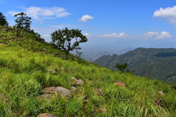 Pico Sirumalai Templo Vellimalai Sivan — Foto de Stock