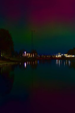 Des Moines, Iowa 'daki Kuzey Işıkları