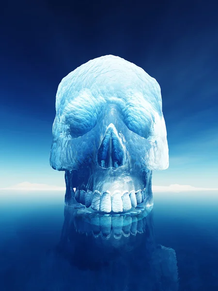 Iceberg arktyczny niebezpieczeństwa — Zdjęcie stockowe