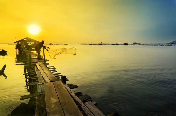 Traditional fishing — Stock Photo, Image