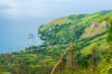 geleneksel köy toba Gölü