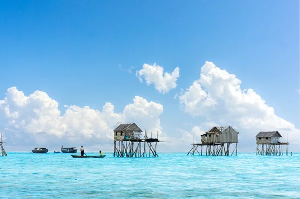 Bajau kayan Köyü — Stok fotoğraf