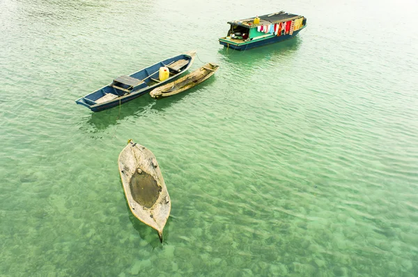 Bajau floating boat — Stock Photo, Image