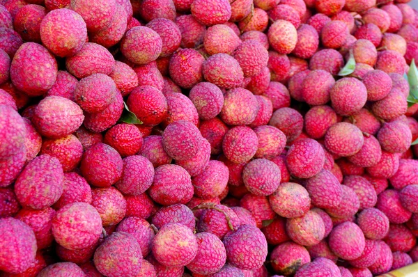 Frutta di litchi — Foto Stock