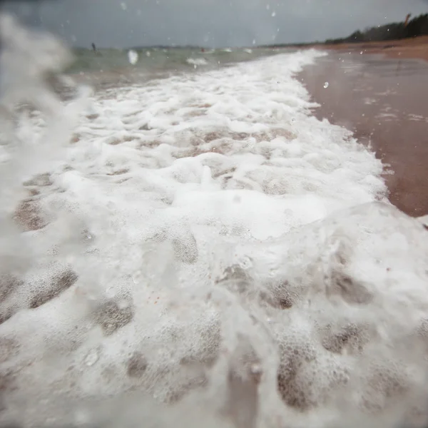 Hanko pláž ve Finsku na den — Stock fotografie