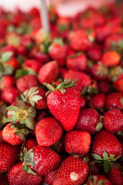 Frische Erdbeeren Stockfoto